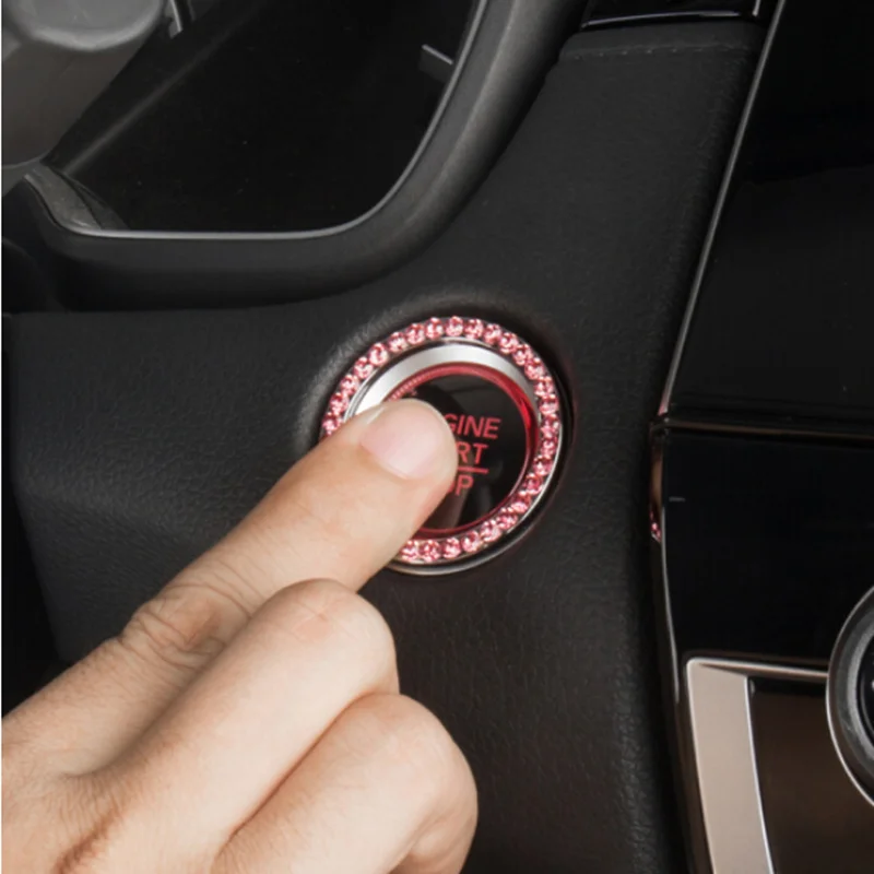 

Car Ignition Key Switch Ring Decoration Cover For LADA Priora Sedan sport Kalina Granta Vesta X-Ray XRay AUTO accessories