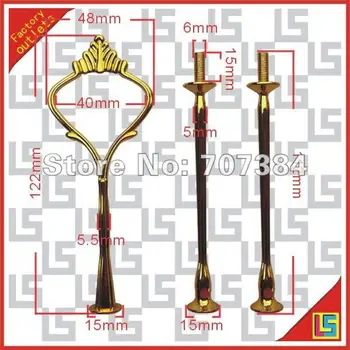 

cake stand centre handle cake stand handle cake stand fitting 100pcs/lot free shipping