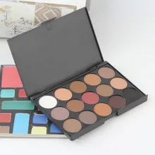 2016 New fashion 15 Earth Color Matte Pigment Eyeshadow Palette Cosmetic Makeup font b Eye b