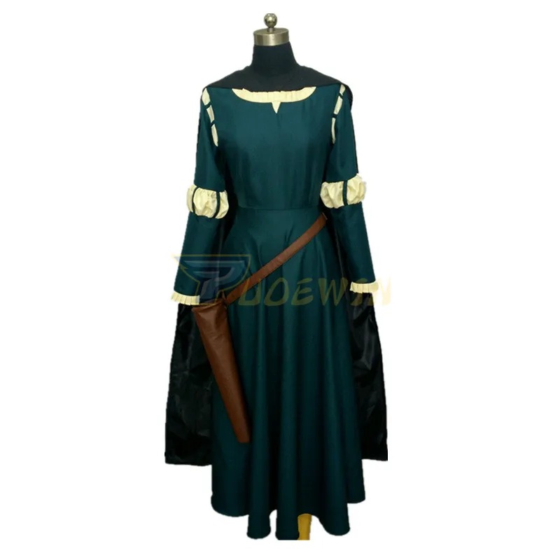 

Women Princess Merida Adult Costume Merida Dress Cosplay Costume