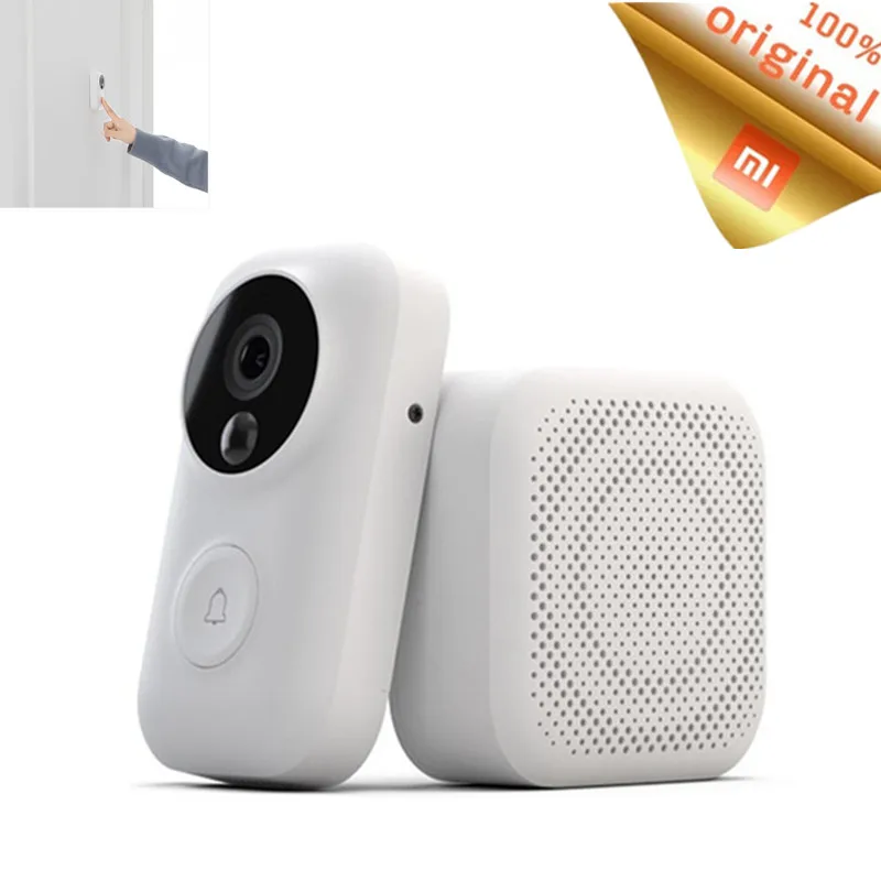 

Xiaomi Zero AI Face Bell For Identification IR 720P Night Vision Video Doorbell Motion Detection SMS Intercom Free Cloud Storage