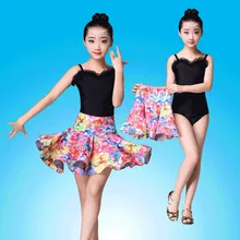New Dance Dress Tango for Girls Latin Dance Children Modern Ballroom Vestido Salsa Tango Rumba Performance Stage Wear