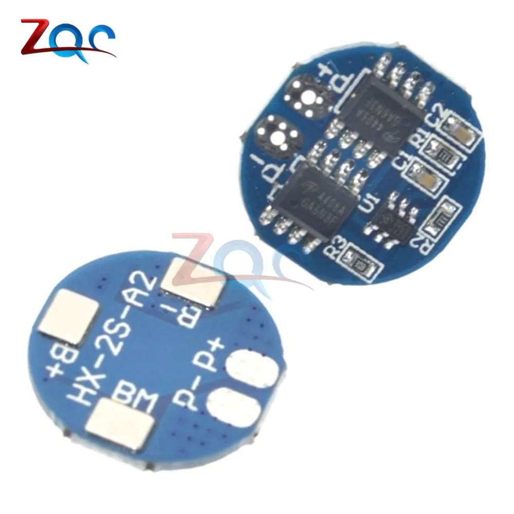 

2S 5A Li-ion Lithium Battery 7.4v 8.4V 18650 Charger Protection Board bms pcm for li-ion lipo battery cell pack