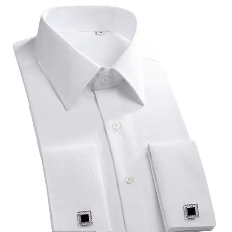 formal shirt with cufflinks