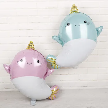 

Large Sea Animal Foil Balloons Lobster Fish Whale Shark Dophin Helium Globos Wedding Birthday Party Decorations Kids Toys 10pcs