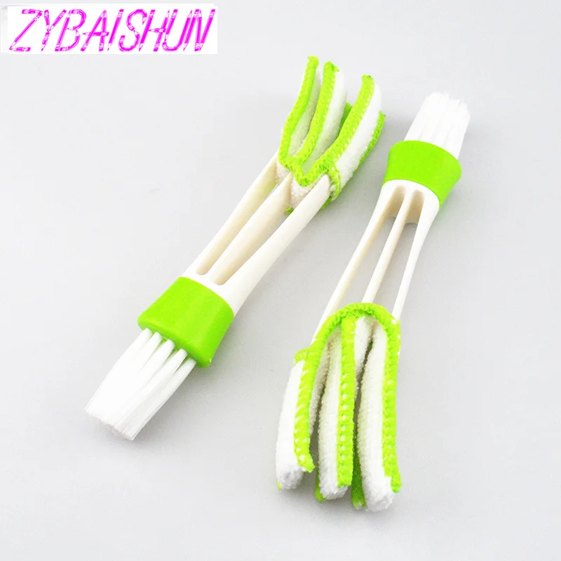 

Car dashboard vents keyboard cleaner air outlet tool brush for Skoda Octavia Fabia Rapid Superb Yeti Roomster