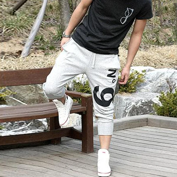 

Mens Pants 2019 New Fashion N 9 Summer Casual Slim Fit Soft Loose Cotton Breathable Comfortable Sports Joggers Gyms Pants