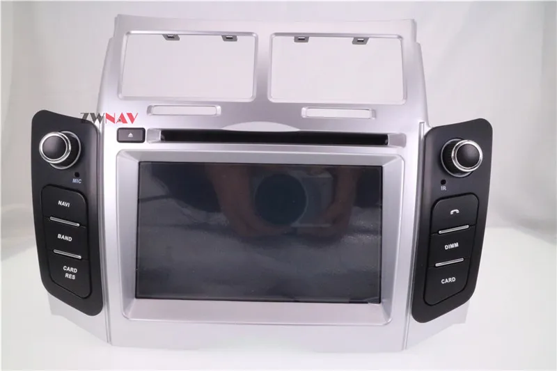 Excellent ZWNAV Android 9 Car Stereo Screen Radio For Toyota Yaris 2005-2011 Car DVD Player GPS Navigation Doble DIN Free Map 27