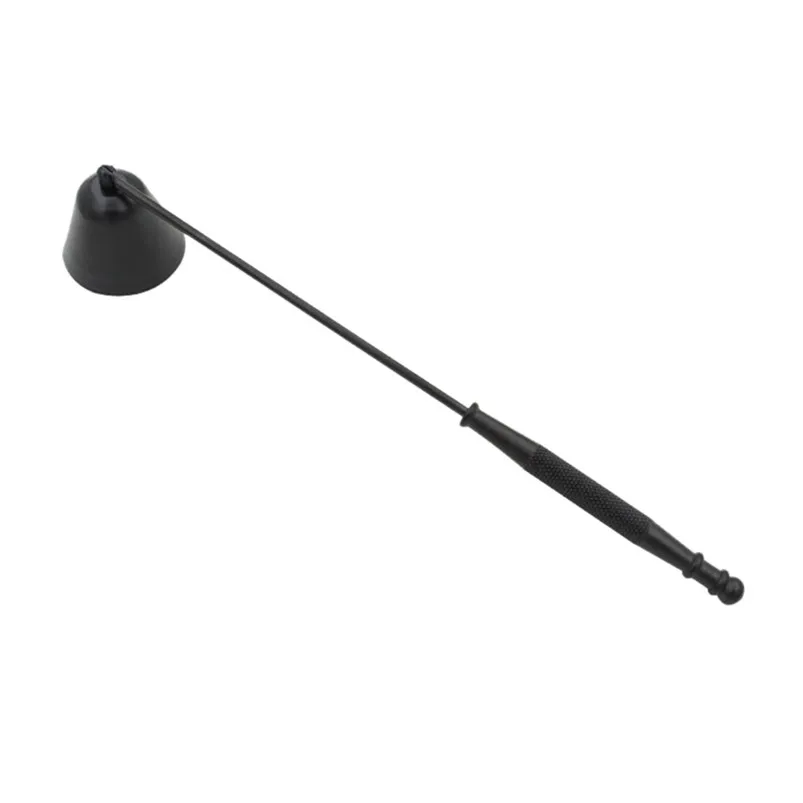 B Нержавеющая сталь Бездымная свеча Wick Bell Snuffer дома ручной откладывать Tool Kit свечи держатели Лидер продаж H08 - Цвет: B