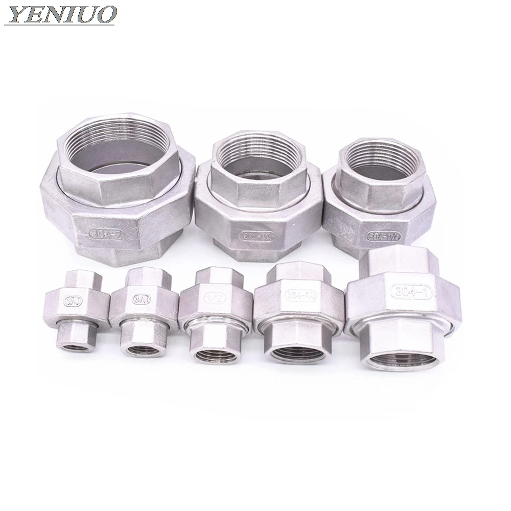 1/8 &quot1/4&quot 3/8 &quot1/2&quot 3/4 &quot1&quot 1 1/4 &quot1 1/2&quot внутренняя резьба SS 304 из нержавеющей