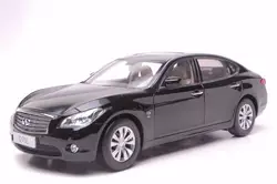 1:18 литья под давлением модели для Infiniti Q70L 2014 черный Внедорожник сплав игрушечный автомобиль миниатюрный коллекция подарок Q70 G37