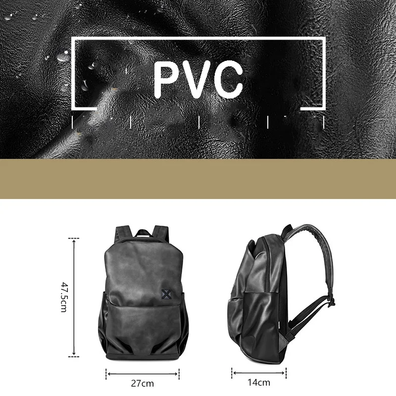 14 inch backpack men's backpack fashion trend bag college students Korean casual backpack computer bag