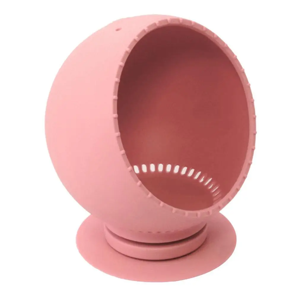 For Amazon Echo Spot Silicone Case Rotatable Dust-proof Stand Speaker Sound Base Case Stand For Echo Spot Speaker Accessories