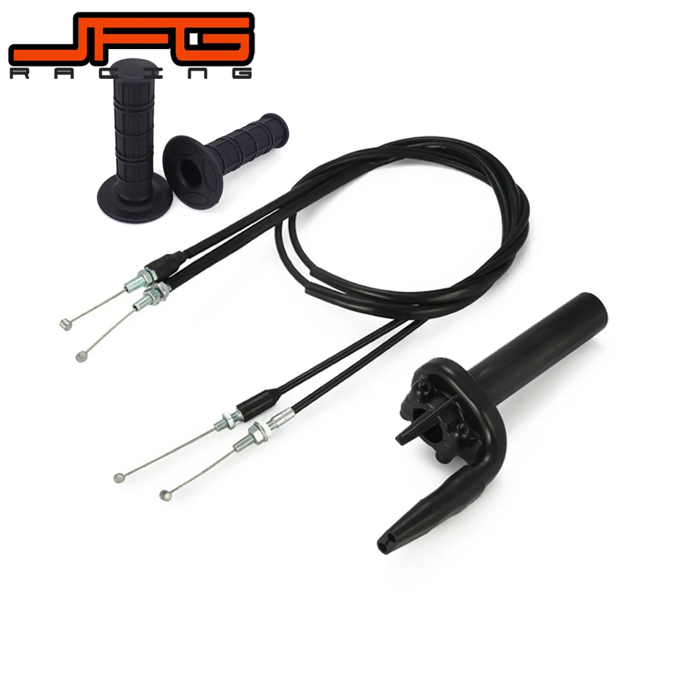 

Motorcycle Handlebar Plastic Twister Throttle Tube Cables Grips FCR For KTM SX-F250 SXF250 XCW250 SXF450 SXF520 SXF 450 520