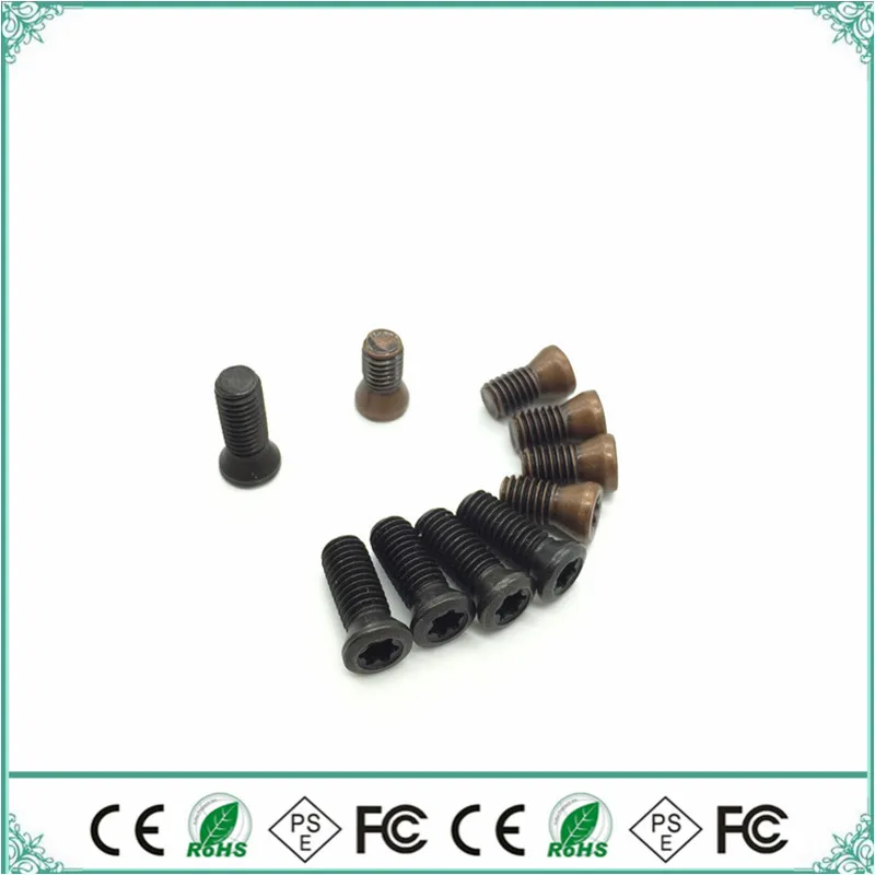 10 шт. M2 M2.2, M2.5, M3, M3.5, M4, M5 CNC инструмент винт, вставной винт torx CNC бар заменяет карбидные вставки CNC токарный станок