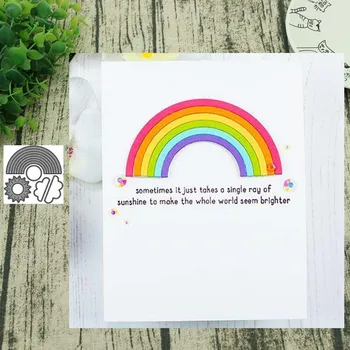 

Rainbow bridge Metal Cutting Dies Stencils Scrapbooking Album Paper Decorative Craft New 2019