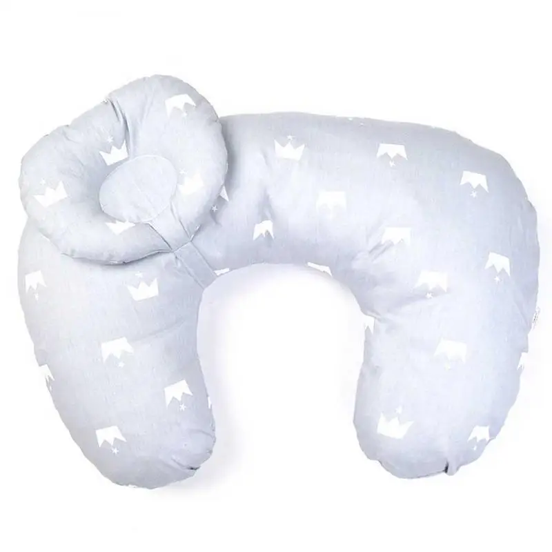 spesifikasi 2 Pcs set Perawatan Bayi Bantal Bersalin Bayi Menyusui Bantal Bayi Cuddle U Berbentuk Newbron Kapas Membentuk Feeding Cushion