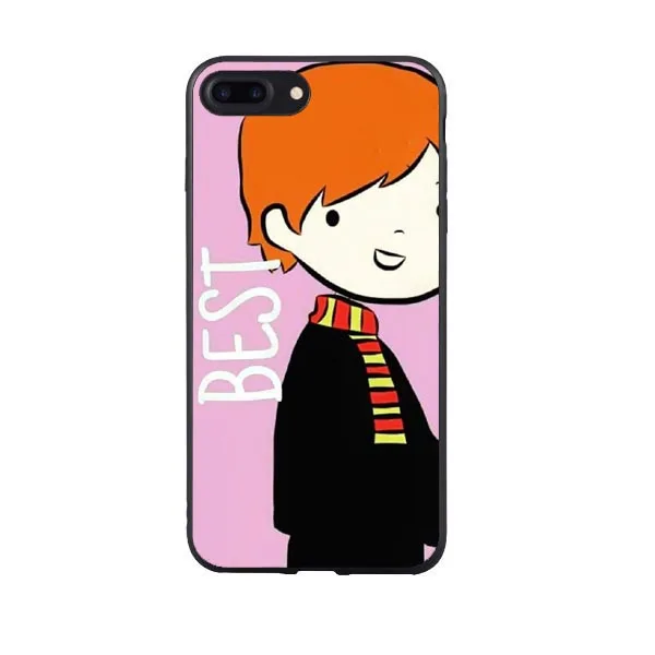 Уникальный Роскошный Жесткий чехол из ПК для телефона Best friend forever BFF черный iPhone 11