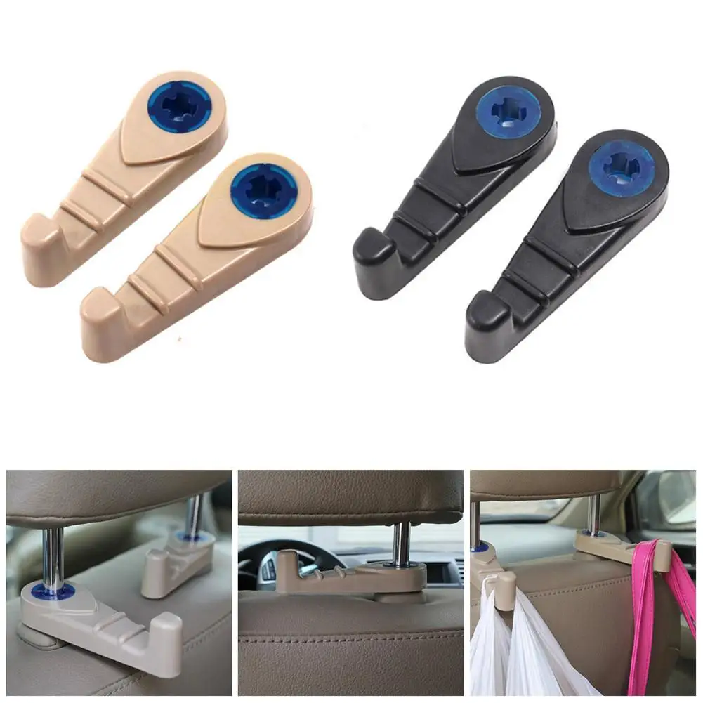 

New 2Pcs GM Car Seat Head Hanger Original Hook Cute Cartoon High Quality Storage Hook Car Accessories
