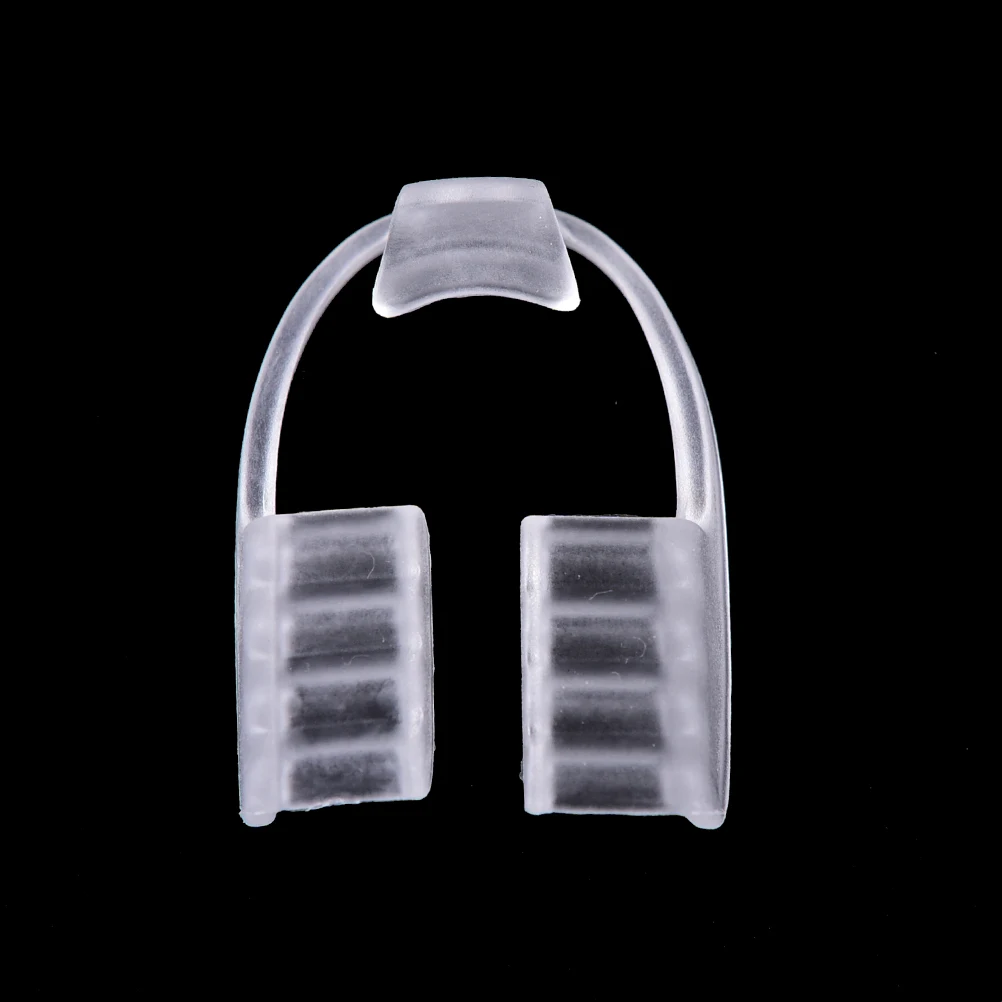 Silicone Dental Mouth Guard Stop Teeth Grinding Bruxism Eliminate Clenching Sleep Aid for for Boxing Basketball 1Pc