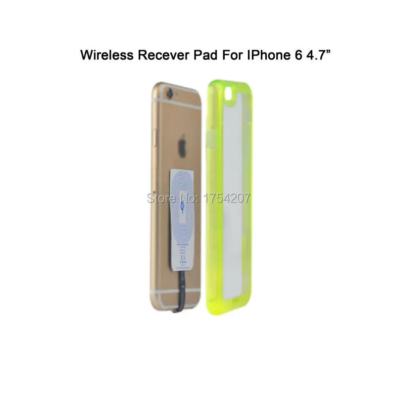 For IPhone 6 Ultra-thin Qi Standard Wireless Charger Receiver Charging Pad 4.7" | Мобильные телефоны и аксессуары