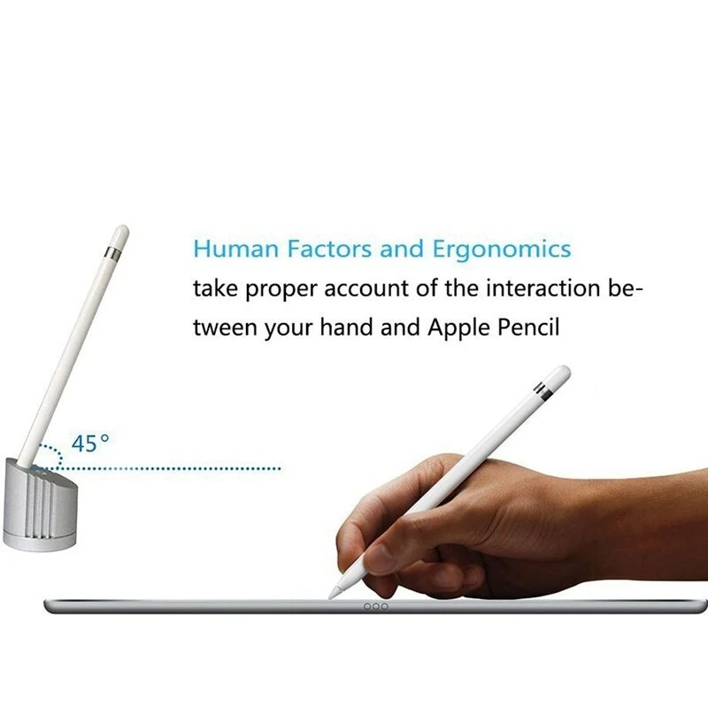 Алюминиевая настольная зарядная док станция для Apple iPad Pro Pencil новинка 2019|Стилусы