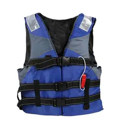 Лето 2019 г. новый рыболовный спасательный жилет взрослых Светоотражающие Регулируемый жилет куртка для спасательный жилет катание на