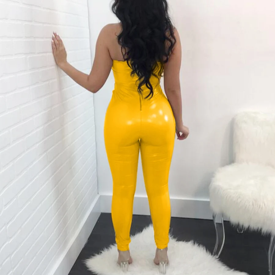 New Summer Women Jumpsuit Elegant Shining Sexy Lace Up Backless Sleeveless Chain Celebrity Night Club Party Jumpsuits Rompers New Summer Women Jumpsuit Elegant Shining Sexy Lace Up Backless Sleeveless Chain Celebrity Night Club Party Jumpsuits Rompers
