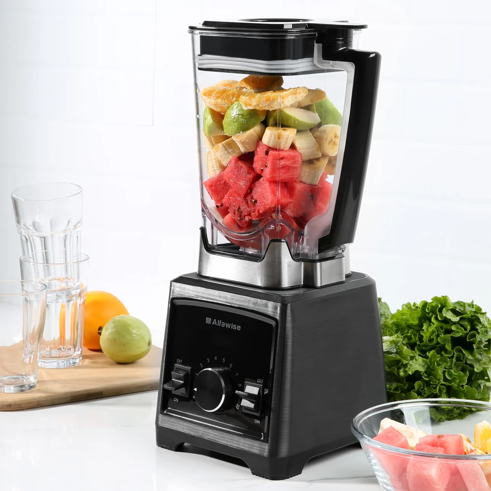 

Alfawise Professional Blender 2L Mixer 30000 RPM Juicers Machine Kitchen Mixer Drink Bottle Smoothie Maker Fruit Juice Maker
