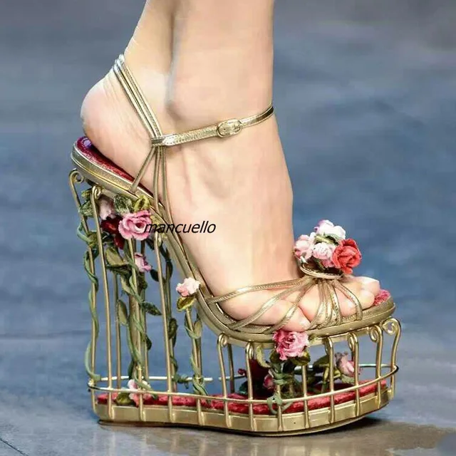 2017 Sexy Fashion Women Ankle Buckle Wide Strap Pumps Pointed Toe High Heels Ladies Summer 
