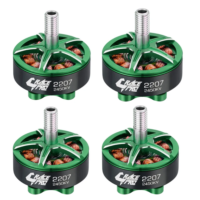 4 unids/lote Hobbywing XRotor Carrera Pro 2207 2650KV 2450KV 1750KV Motor sin escobillas para FPV RC Drone Quadcopter - 3