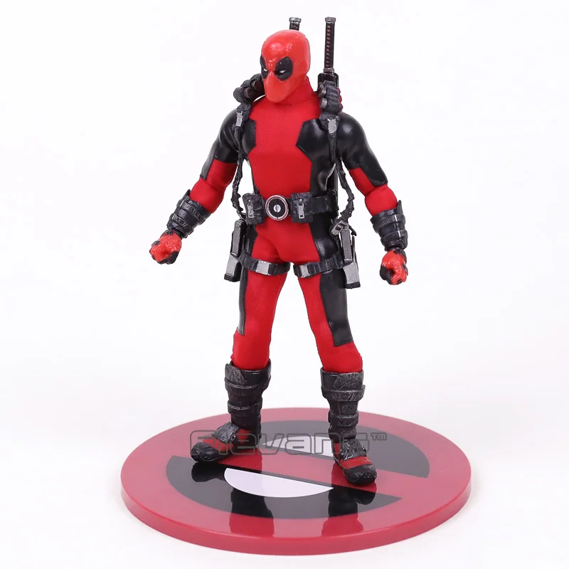 MEZCO Дэдпул 1/12 коллективные фигурки модель игрушки(настоящая одежда