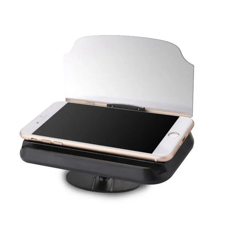 Универсальный автомобильный проектор на лобовое стекло, HUD Дисплей, держатель для мобильного телефона, многофункциональный 6,5 дюймов для телефона, gps, спидометр