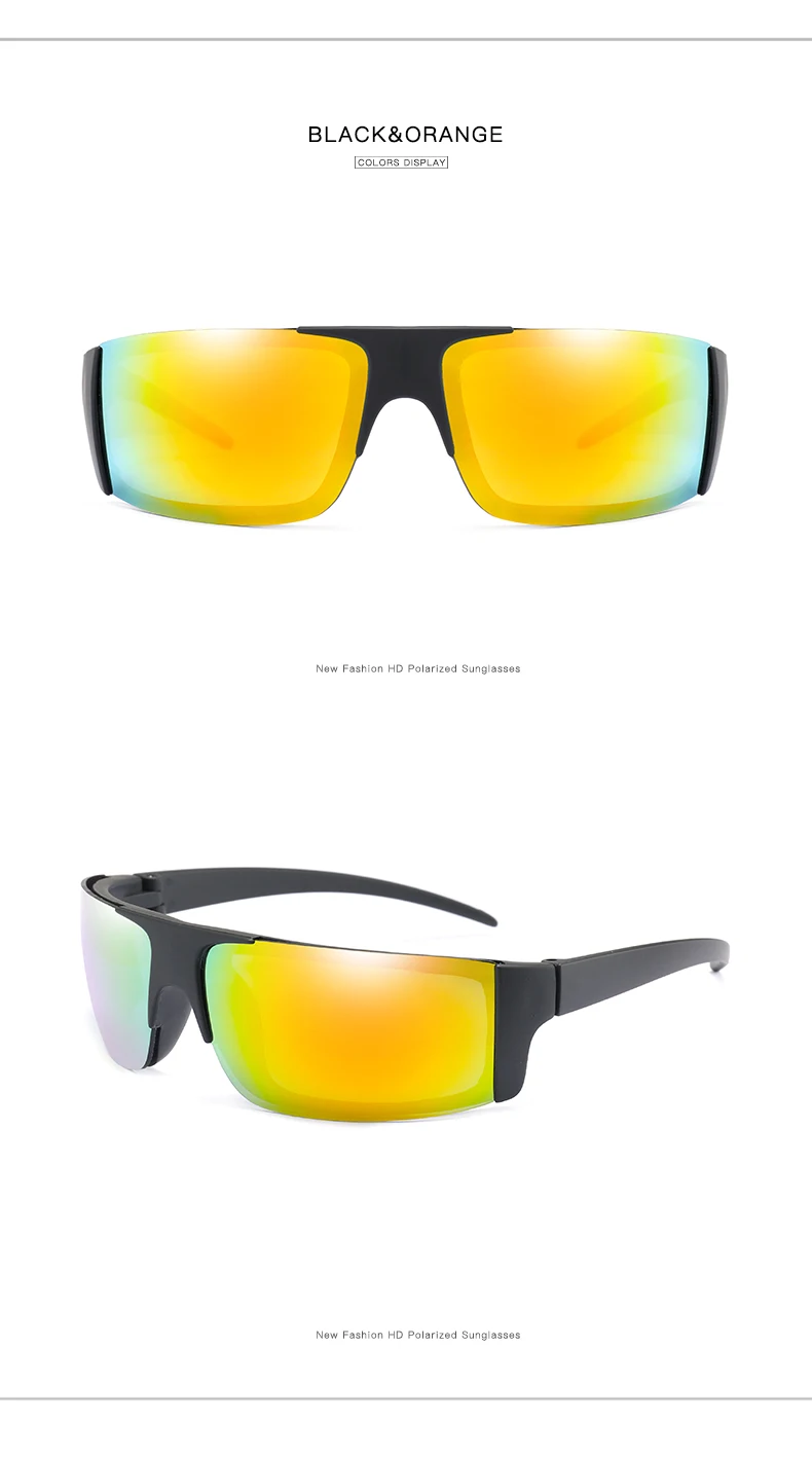 Бренд, Новые поляризованные солнцезащитные очки для мужчин, для вождения, модные мужские и женские зеркальные солнцезащитные очки, для путешествий, спортивные очки Gafas Shadow UV400