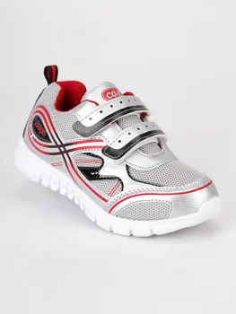 

Running shoes with tear-Silver
