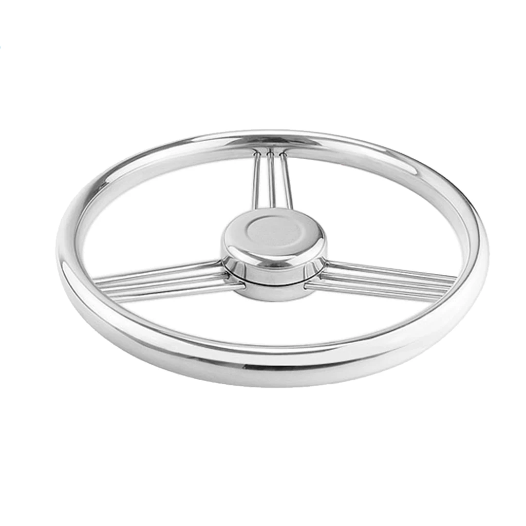 

Steering Wheel 9 Spokes Style Steering Wheel for Marine Boat Yacht Marine Grade Stainless Steel Boat Steering Wheel