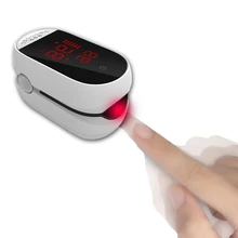 Оксиметр цифровой монитор пульсоксиметра пальца Saturome клип тип импульсный кислородный насыщенность детектор ABS батарея бытовой