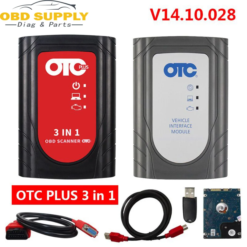 Новейший сканер OTC Plus 3 в 1 GTS TIS3 forToyoya IT3 V14.10.028 Global Techstream для Toyota forNissan Forvolvo |