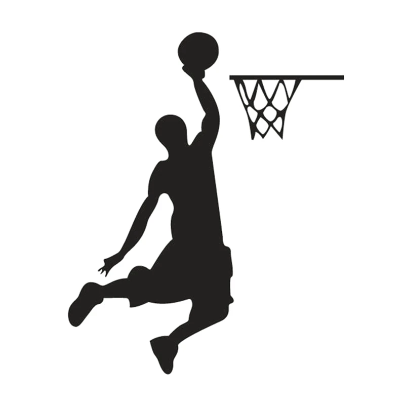 

Basketball Cartoon Vinyl Switch Sticker Decor Lightswitch Decor Wall Decals