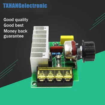 

4000W AC 220V SCR Voltage Regulator Mayitr Adjustable Power Supply Board Speed Control Dimmer for Brush Motor Electric Iron