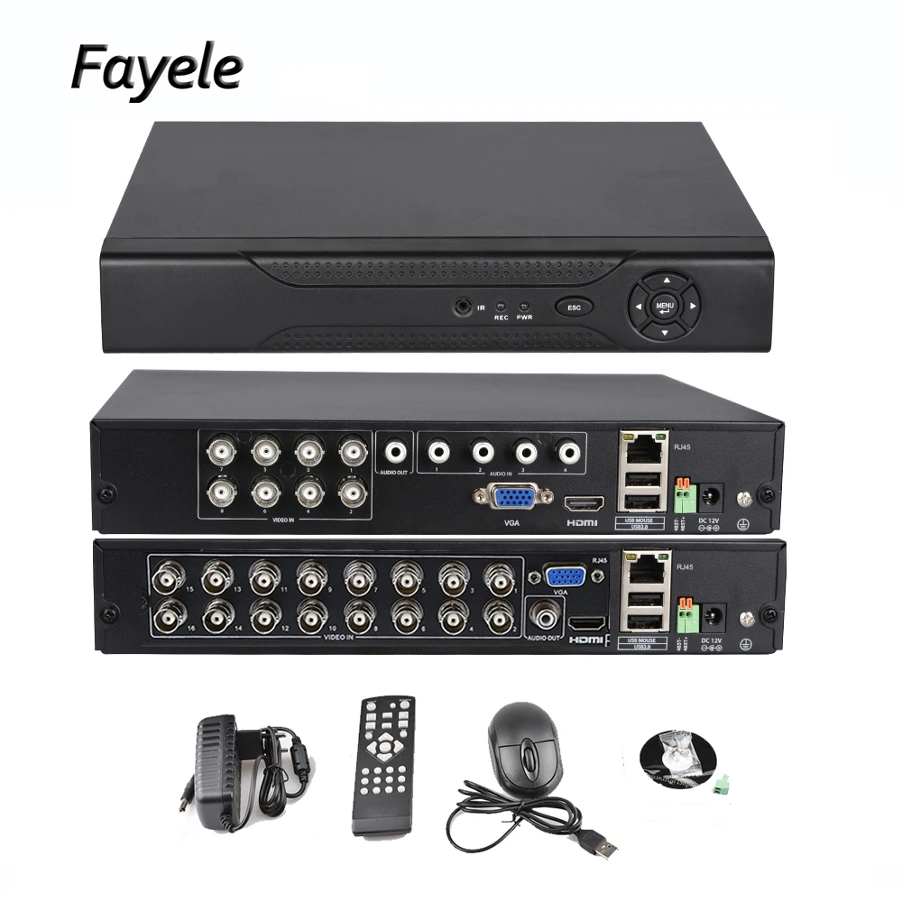 Цифровой видеорегистратор 5 в 1 16 каналов 1080N 1080P 8 гибридный TVI CVI HVR NVR HDMI 3G Wi Fi