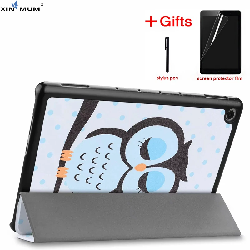 

XIN-MUM Ultra Slim Case For Huawei Lite10'' Inch for HuaWei MediaPad M5 Lite 10 Tablet 10.1