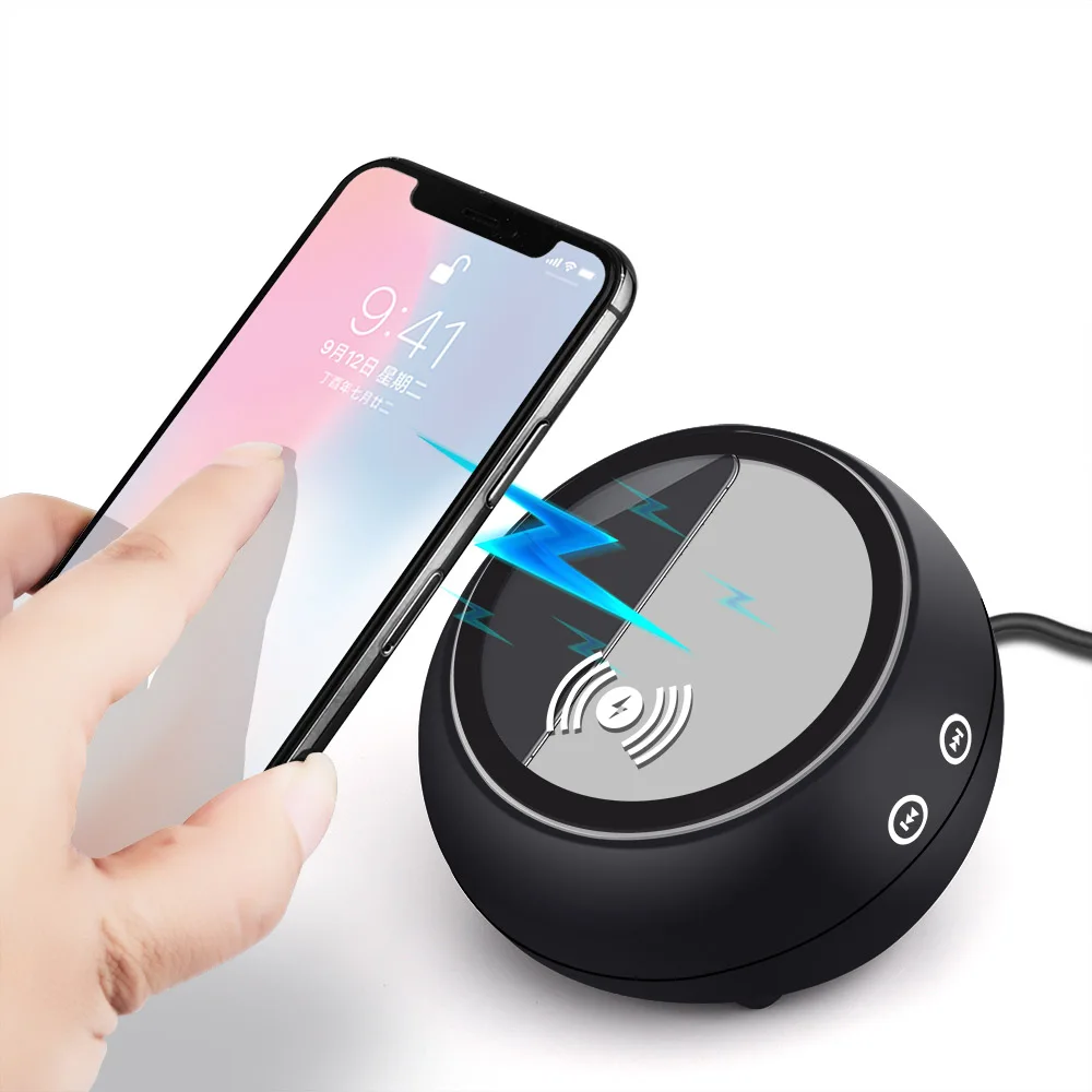 Беспроводные Bluetooth колонки FDGAO портативное Hi Fi радио FM Быстрое беспроводное