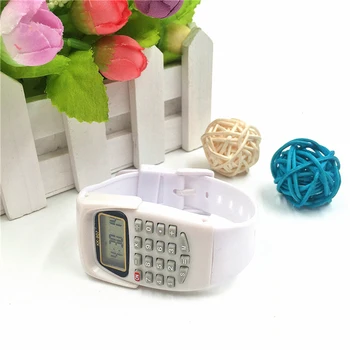 

Multifunction Digital Calculator Sports LED Watch Calculating Tool for Children
