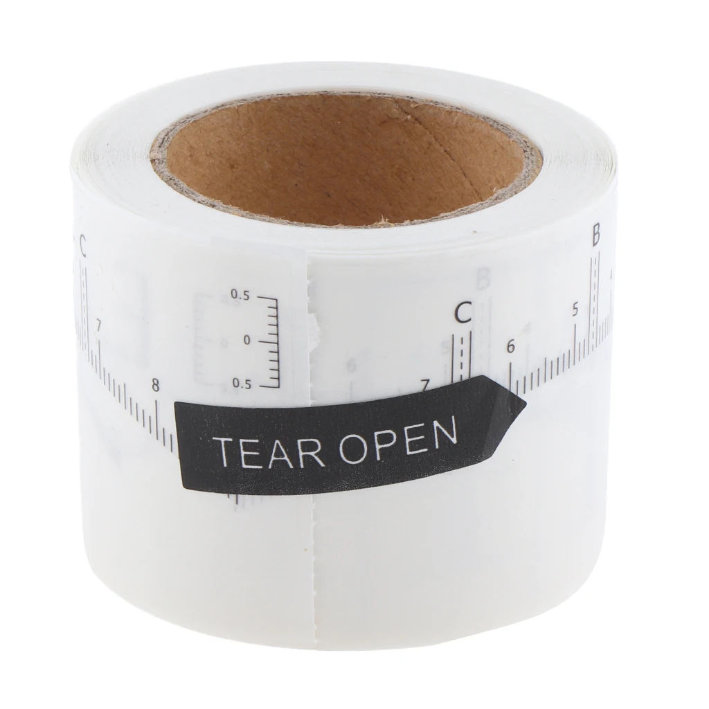 

Upgraded 1 Roll Disposable Adhesive Eyebrow Microblading Ruler Guide Sticker Tape Tattoo Template Measure Beauty Tool