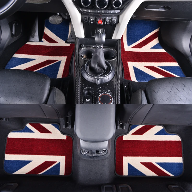 Car styling decoration Floor Mats For BMW MINI ONE COOPER F54 F55 F56 F57 R55 R56 R57 R60 R61 Carpet accessories - buy at the price of $147.89 in