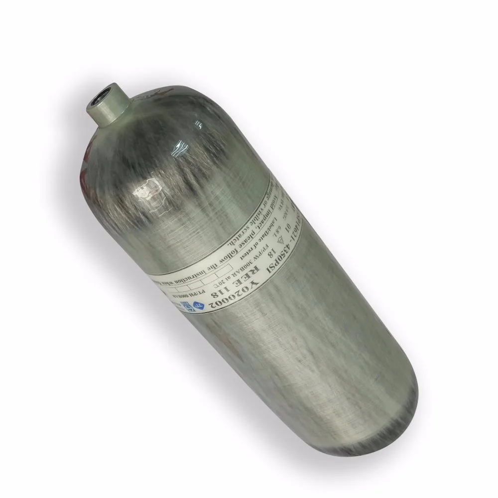 carbon detector Acecare PCP 6.8L DOT HPA 4500Psi Carbon Fiber Cylinder Paintball Scuba  Diving Tank Air Rifle Air Gun with Valve nest smoke detector