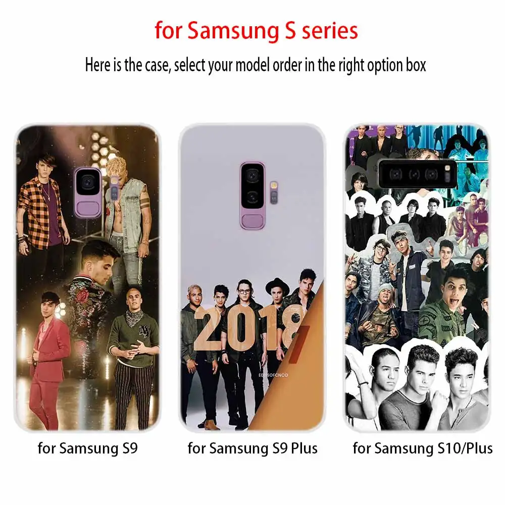CNCO Christopher Velez Soft TPU Cover For Samsung Galaxy S6 S7 Edge S8 S9 Plus S10 Plus E Note 8 9 S5 Case 5G