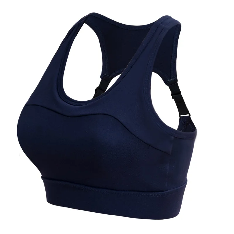 

Women Yoga Padded Top Sport Yoga Bra For Fitness Daily Wear Wire Free Bra Seamless Full Cup Solid Hook Sports Underwear