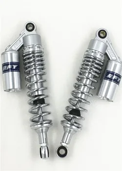 

12.5inch 320mm 1 Pair Chrome Motorcycle Rear Air Shock Absorber For HONDA xjr400 CB400 Super Four 1992-1998 Silver